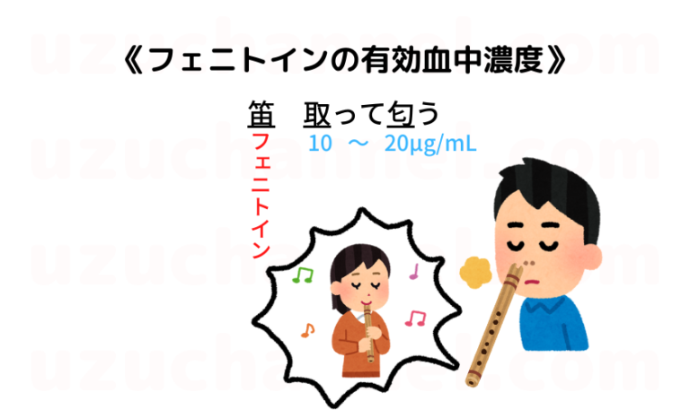 チュート性ナトリウムフェニトインのリーフレット